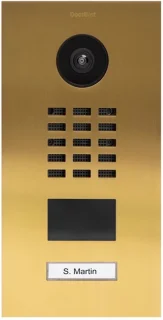 De DoorBird 423870055 Buitenunit Video-deurintercom RVS geborsteld in één oogopslag