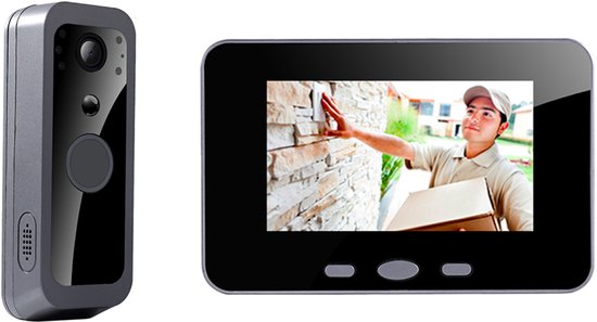 Doorsafe 4200 + PIR Draadloze Camera Deurbel 4.3" review