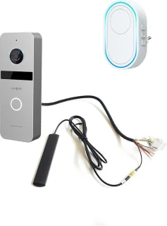 Doorsafe 6665 PRO video deurbel FHD 2MP met WiFi en netwerkaansluiting