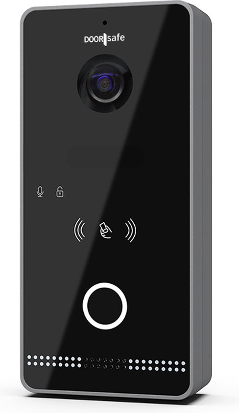 Doorsafe 6670 PRO HD internet deurbel zwart/donkergrijs