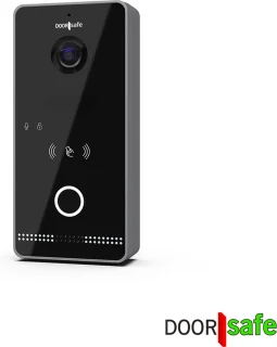 Doorsafe 6676 PRO HD internet deurbel zwart/donkergrijs