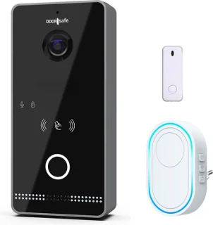 Doorsafe 6676 PRO HD internet deurbel zwart/donkergrijs