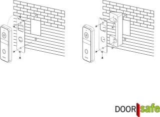 Doorsafe 6700 PRO internet deurbel met camera FHD 2MP