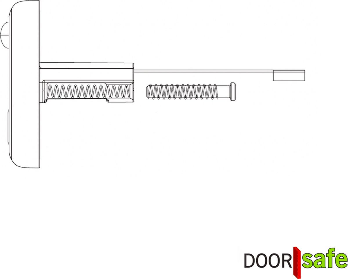 Doorsafe 6913 Digitale Deurspion 4,3"