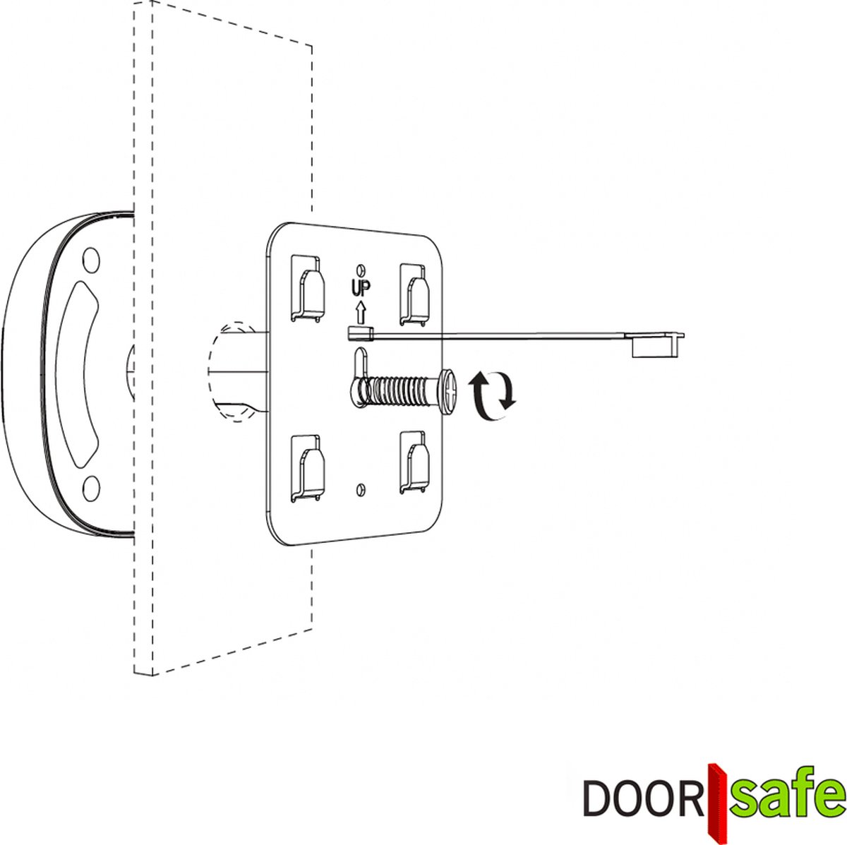 Doorsafe 6913 Digitale Deurspion 4,3"