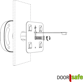 Doorsafe 6913 Digitale Deurspion 4,3"