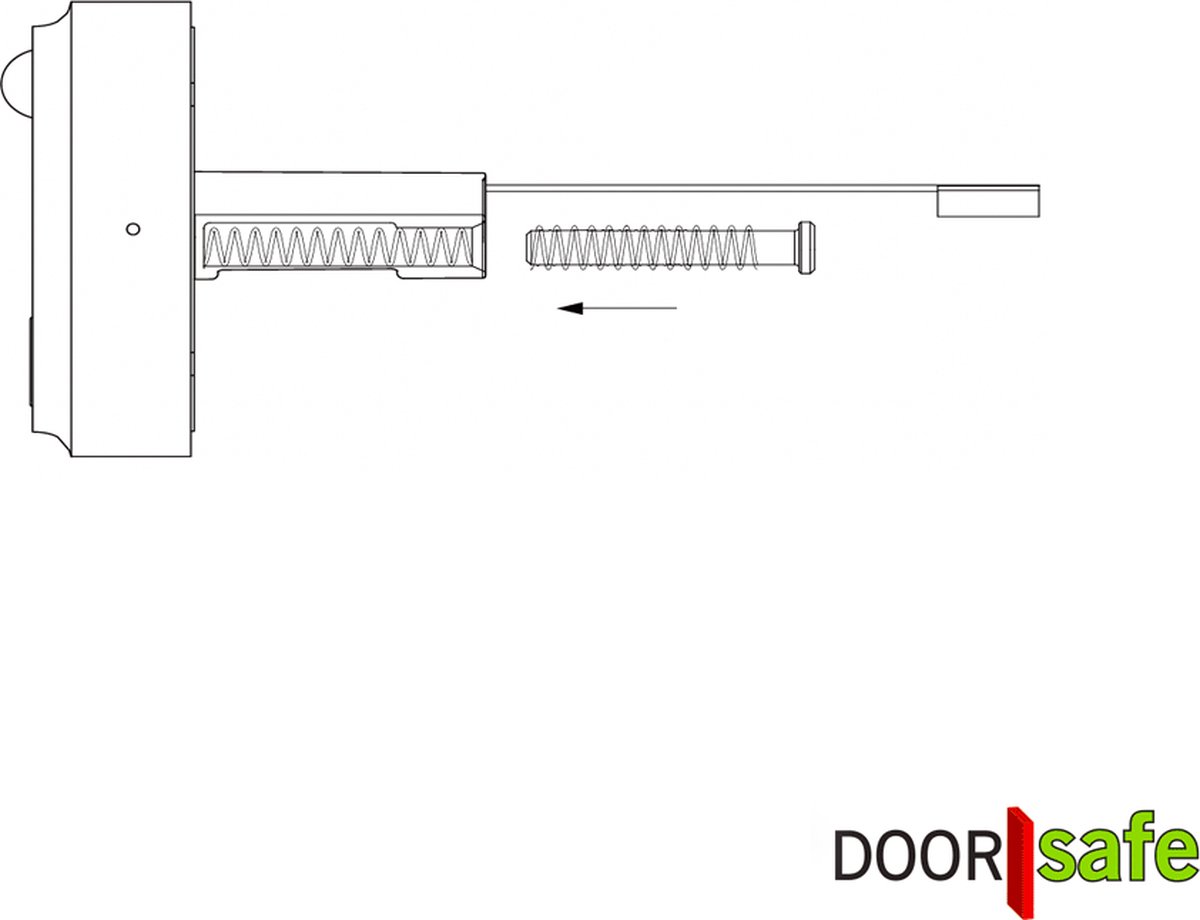Doorsafe 6914 Digitale Internet Deurspion 4,3" WiFi