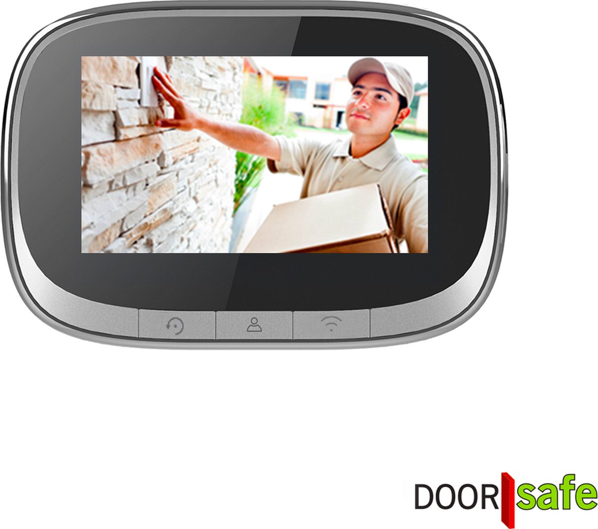 Doorsafe 6914 Digitale Internet Deurspion 4,3" WiFi