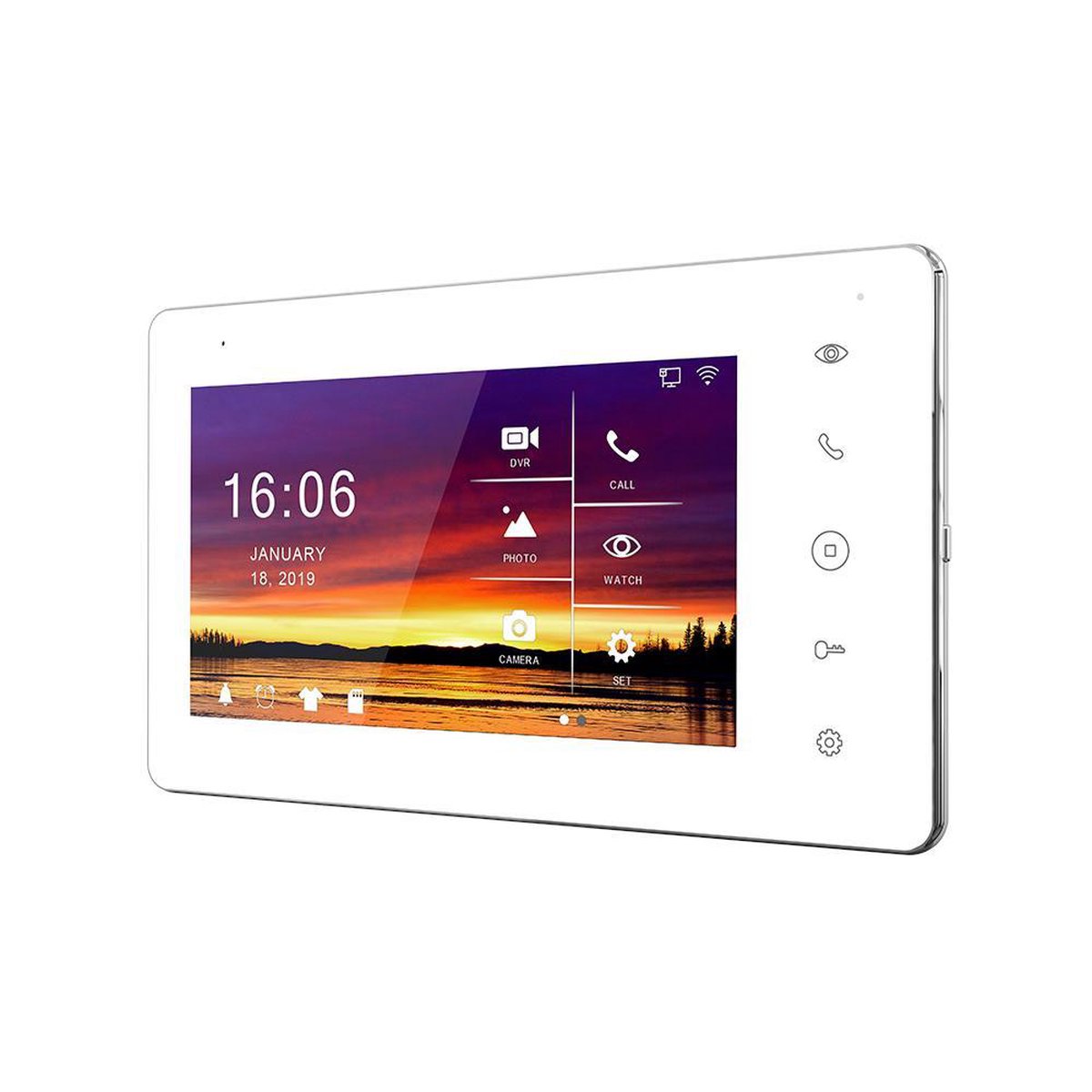 Doorsafe 7565 PRO internet video deurbel 7" touchscreen FHD 2MP