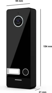 Doorsafe 7700 PRO FHD 2MP Deurbel met 7" Touchscreen