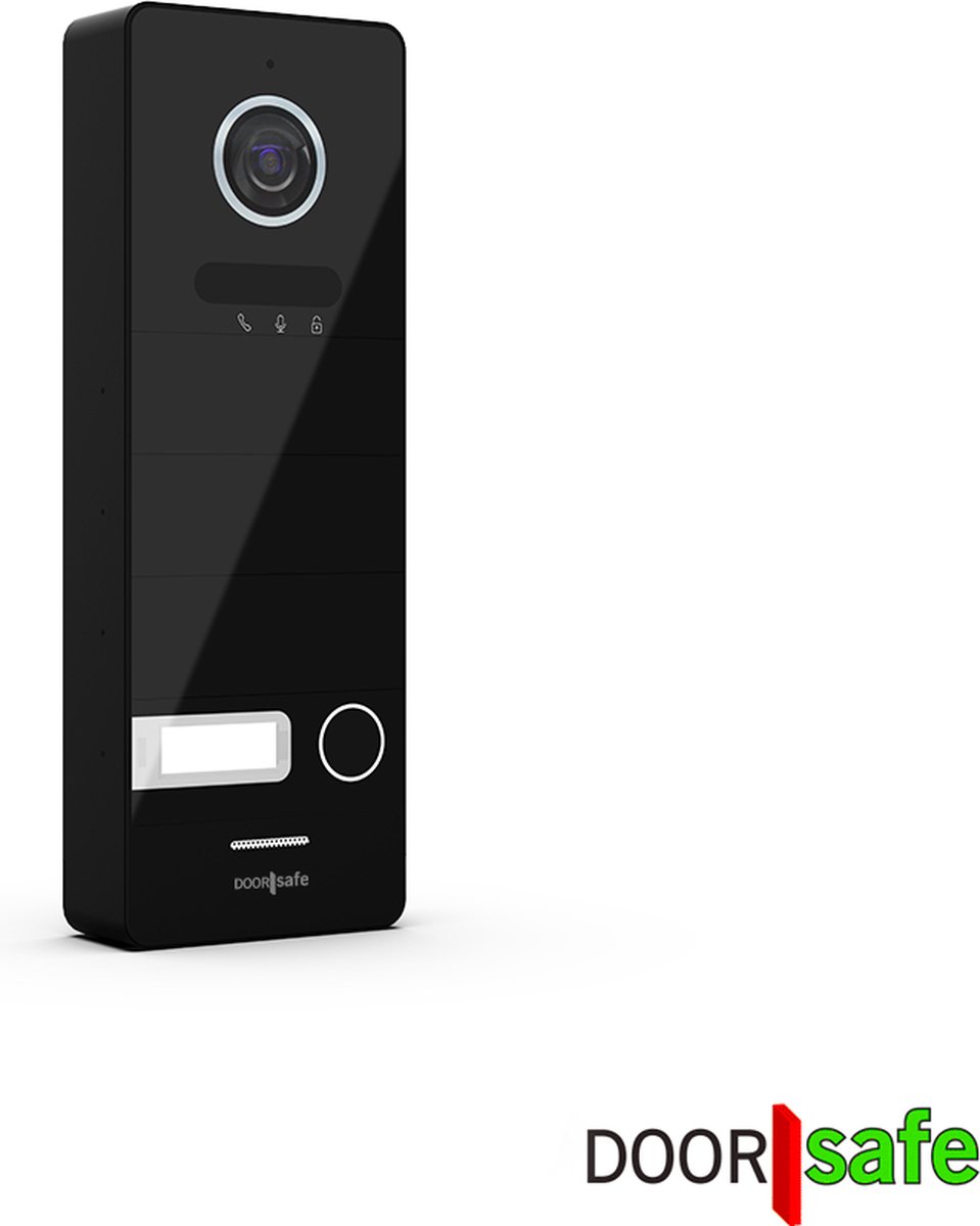 Doorsafe 7710 PRO HD WiFi deurbel met 7" scherm zwart