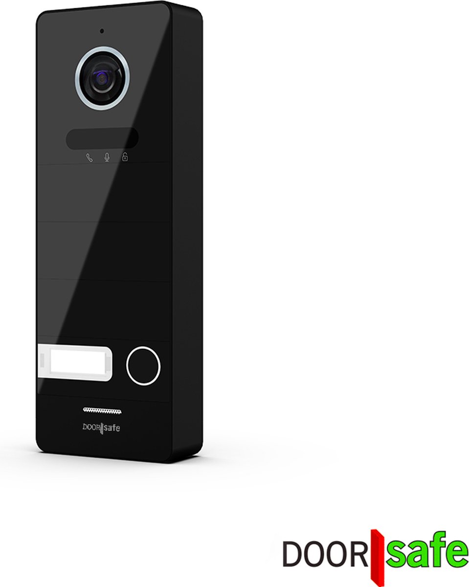 Doorsafe 7710 PRO HD WiFi deurbel met 7" scherm zwart