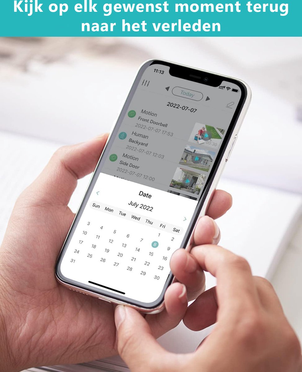 Wat vinden we goed aan de Draadloze Deurbel 2K UHD Camera 32GB Wit IP65