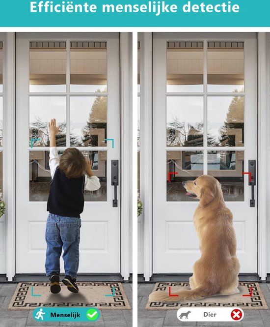 Krachtige 2K videodeurbel met lokaal geheugen en robuuste bouw