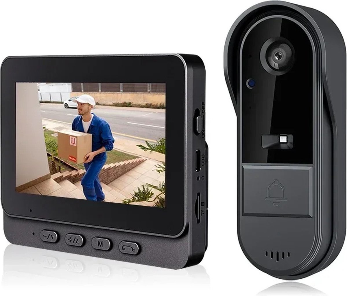 Draadloze Deurbel Met Camera 256GB opslag