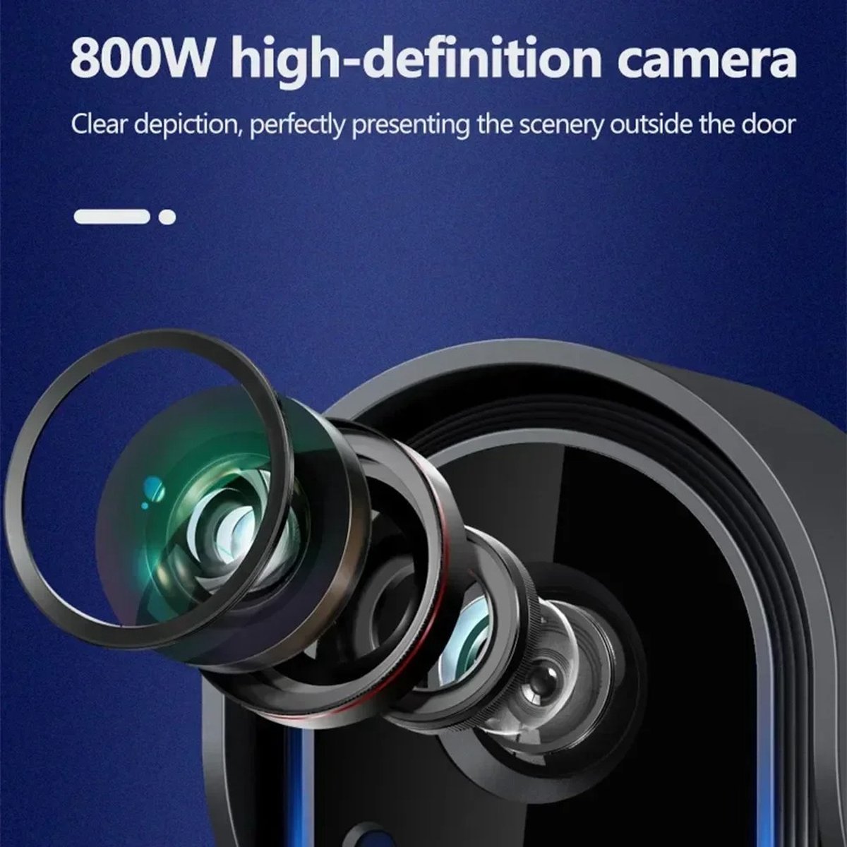 Draadloze Deurbel Met Camera 256GB opslag