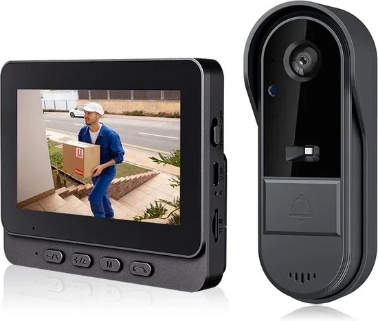 Draadloze Deurbel Met Camera 256GB opslag