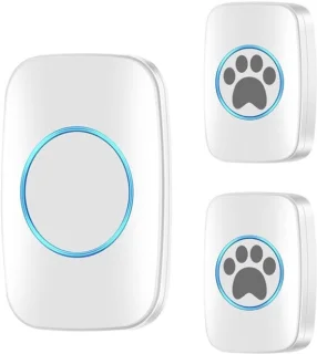 Draadloze deurbel voor honden en katten