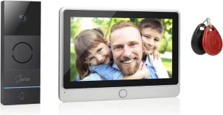Draadloze video deurbel met camera en app - WiFi smart deurbel zonder abonnement
