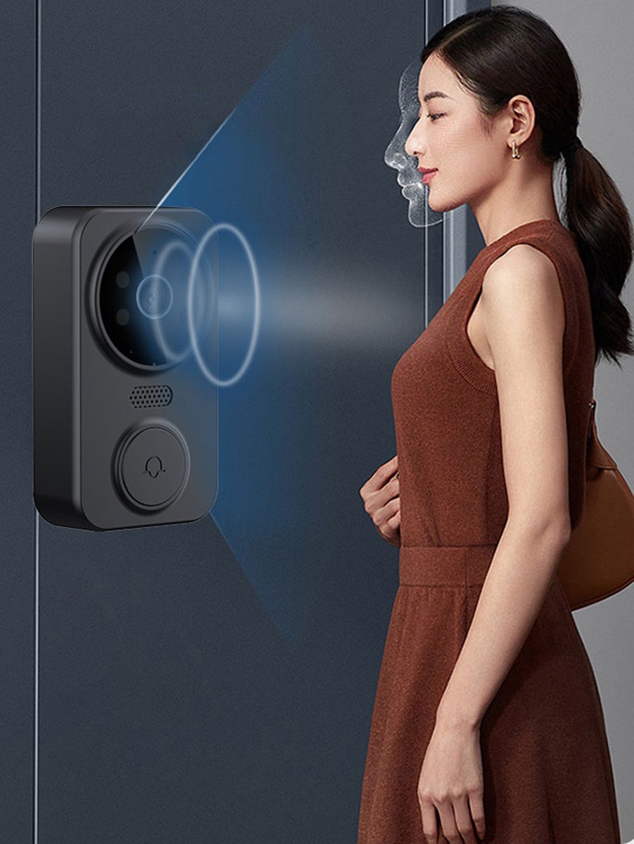 Draadloze videodeurbel 4.3 inch met intercom