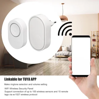 Draadloze WiFi-deurbel
