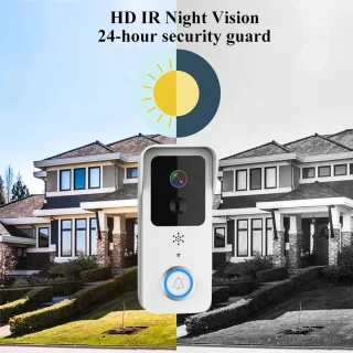 Draadloze WiFi Videodeurbel 1080P HD 5G 64GB SD