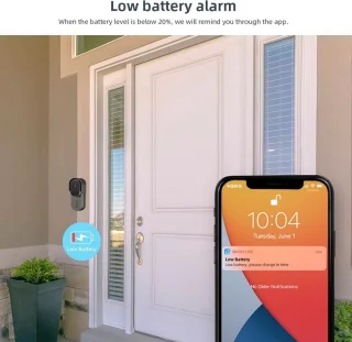 DrPhone LM4-C Camera Deurbel Zwart