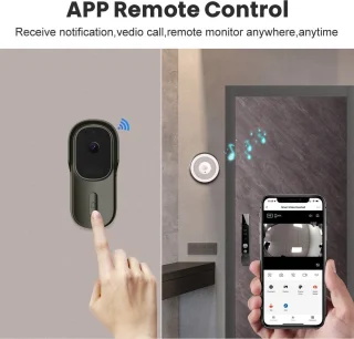 DrPhone LM4-C Camera Deurbel Zwart