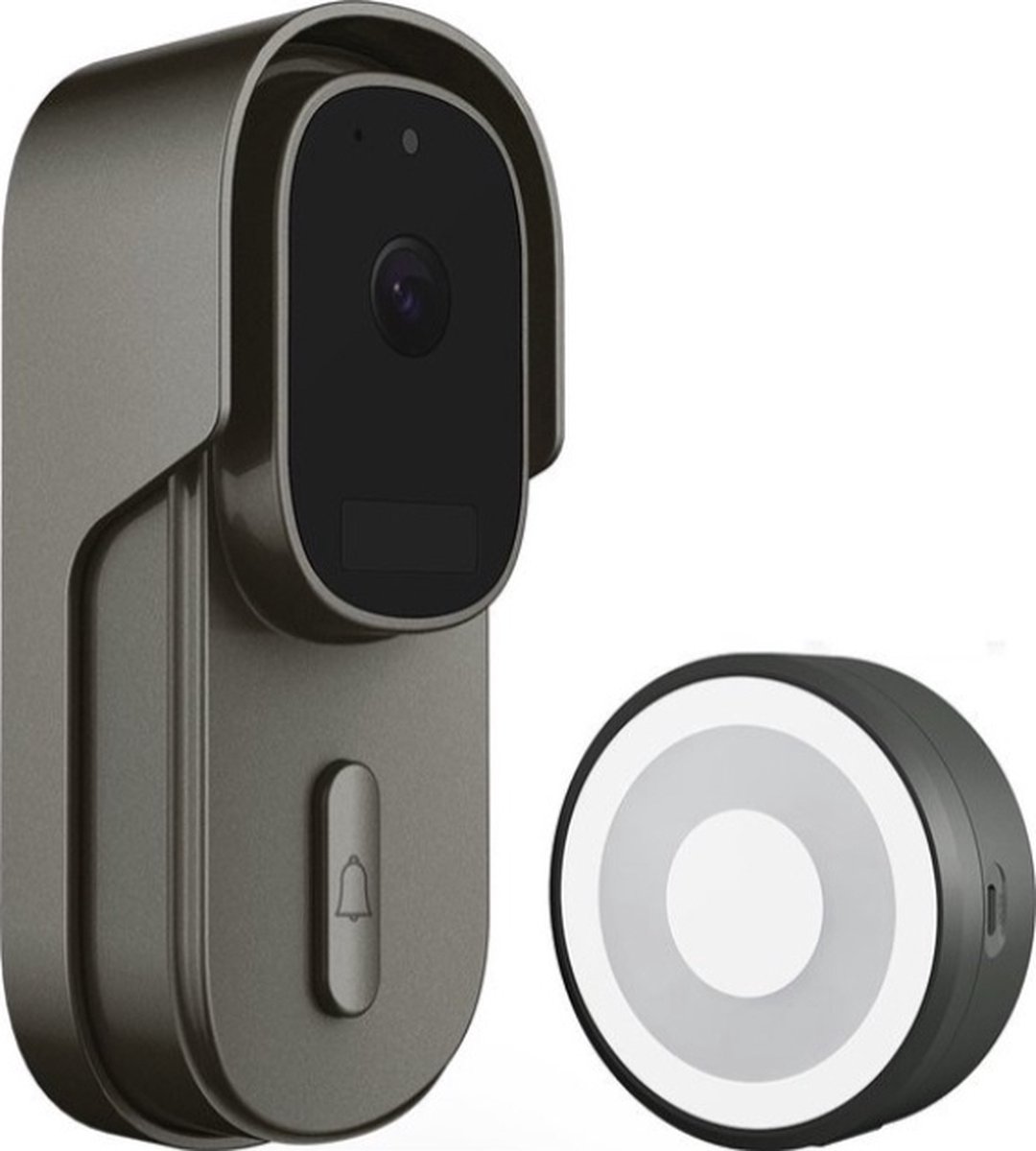 DrPhone LM4-D Camera Deurbel Zwart