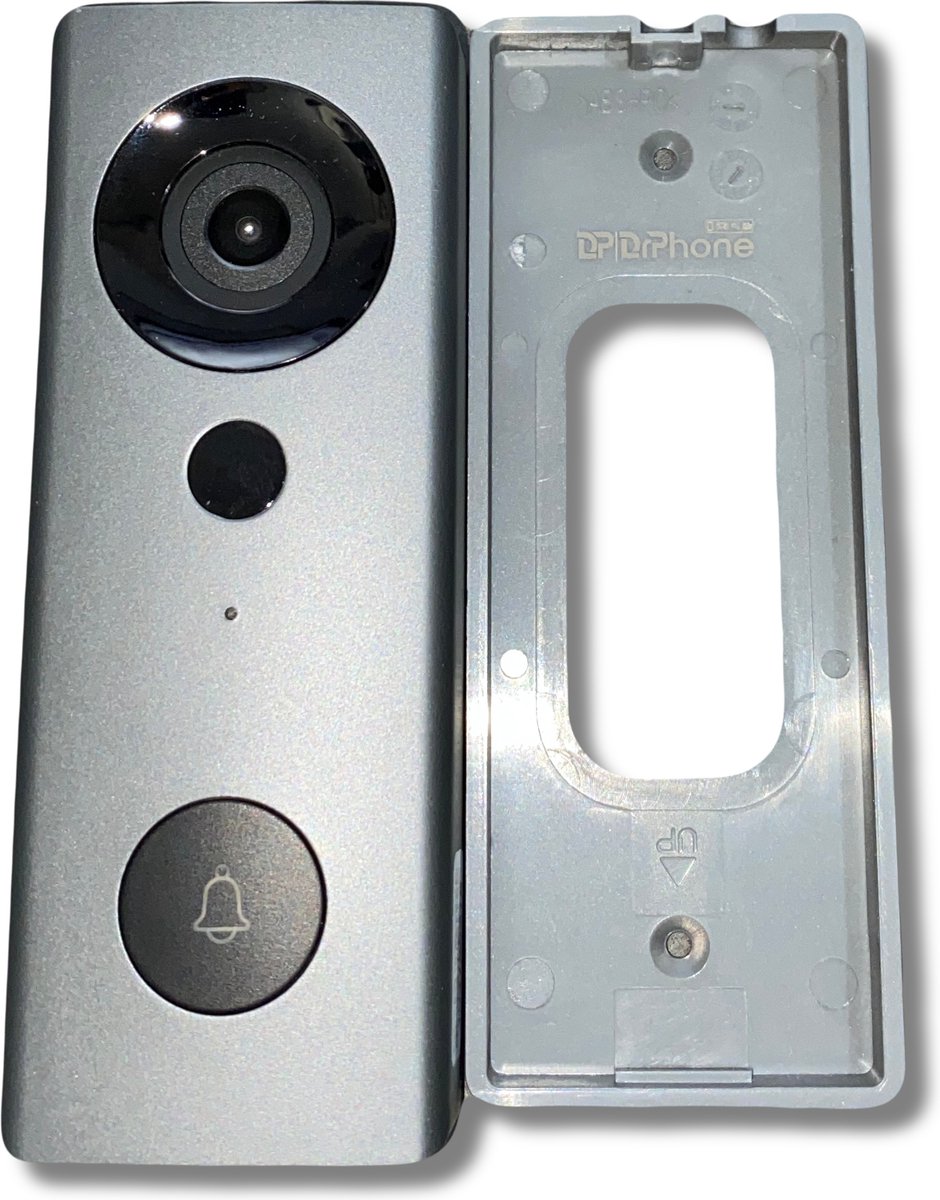 DrPhone LM6-A Bekabelde Camera Deurbel Zwart