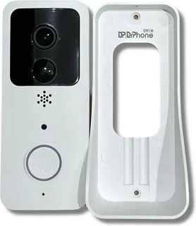DrPhone LM7 Camera Deurbel Met Binnenbel Set Wit