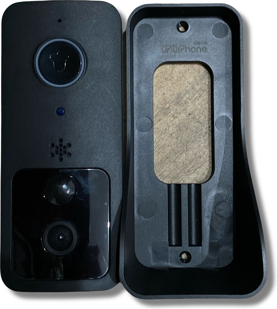 DrPhone LM7 Camera Deurbel met Binnenbel Zwart
