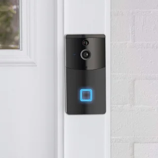 DrPhone SMARTCAM1 - Video Deurbel - Zwart