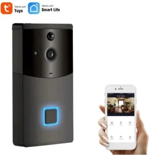 DrPhone SMARTCAM4 Video Deurbel Zwart
