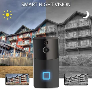 DrPhone SMARTCAM4 Video Deurbel Zwart