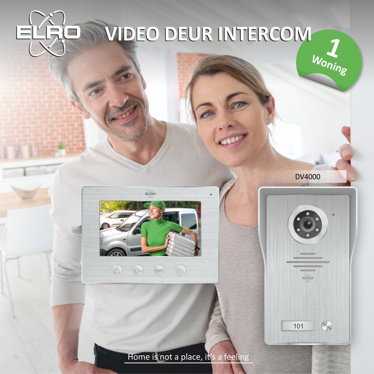 ELRO DV4000 Video Deurintercom 1080P Full HD