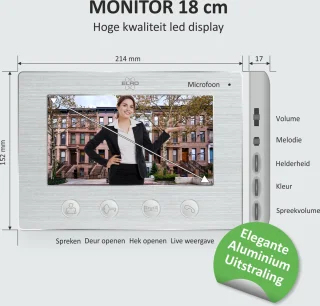 ELRO DV4000 Video Deurintercom 1080P Full HD