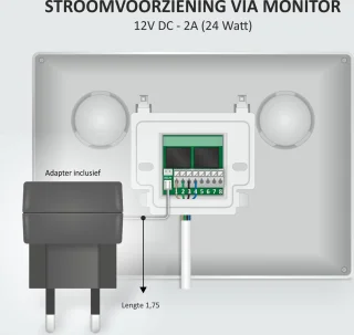 ELRO DV4000 Video Deurintercom 1080P Full HD