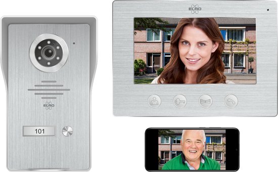 ELRO DV4000IP Wifi Video Deurintercom 1080P Full HD