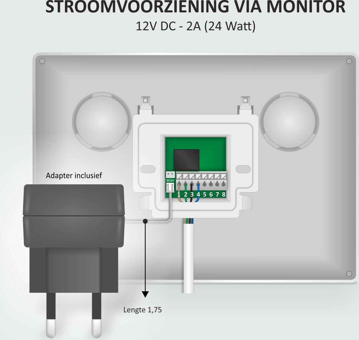 ELRO DV4000IP4 Wifi IP Video Deurintercom 4 appartementen