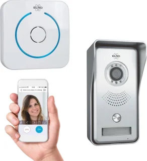 ELRO DVC040IP Wifi IP Video Deurbel met Binnengong