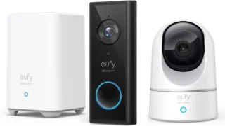 Eufy by Anker 2K Videodeurbel & Beveiligingscamera Bundel met Homebase