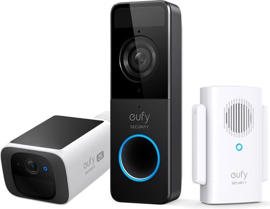 Eufy by Anker Videodeurbel S220 + Solocam Beveiligingscamera Bundel