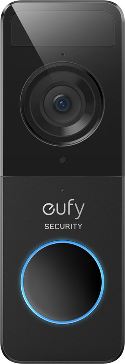 eufy C210 Slim Video Deurbel Draadloos Zwart