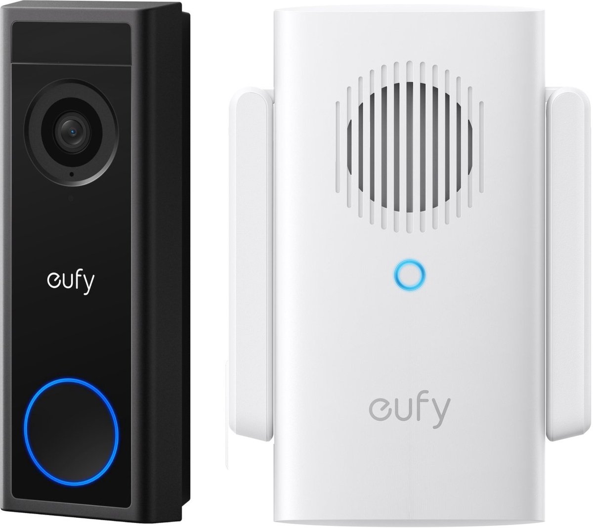De eufy C30 2K Draadloze Video Deurbel Zwart + Deurbelgong Bundel in één oogopslag