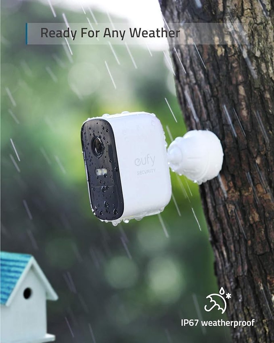 Eufy Deurbel Starterkit 2K + 2C Camera + Deurbelgong