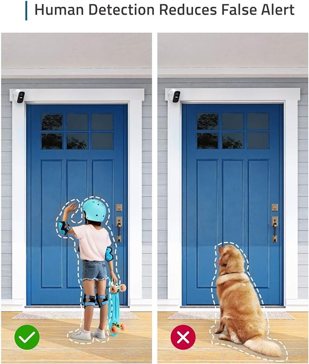 Eufy Deurbel Starterkit 2K + 2C Camera + Deurbelgong