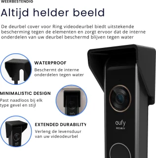 Eufy Deurbelcover voor Dual S330 en E340