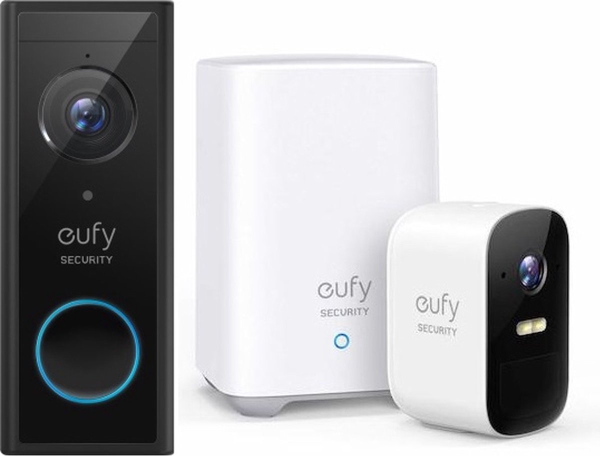 Eufy Doorbell 2K + EufyCam 2C Bundel
