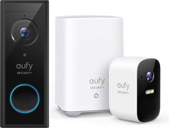 Eufy Doorbell 2K + EufyCam 2C Bundel